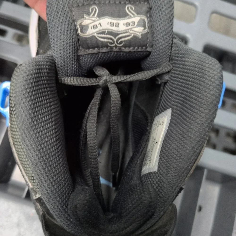 Air Jordan‎ 6 Rings Black University Blue basketball shoe